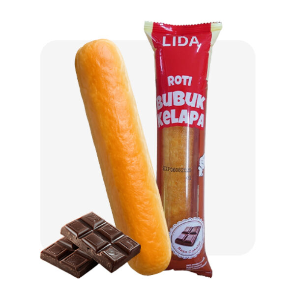 Roti Lida Rasa Cokelat