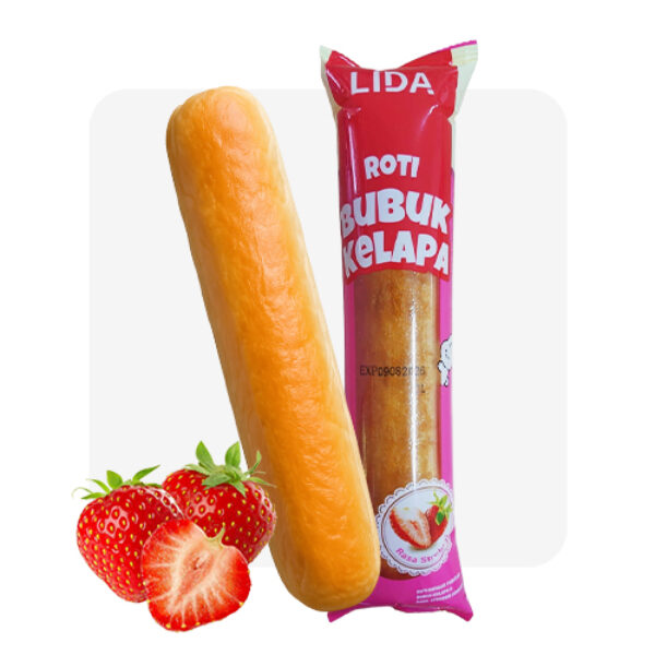 Roti Lida Rasa Strawberry
